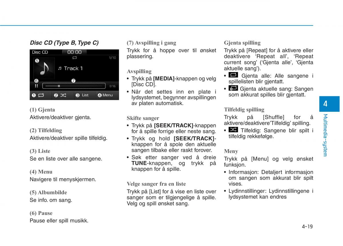 Hyundai Ioniq Electric bruksanvisningen / page 299