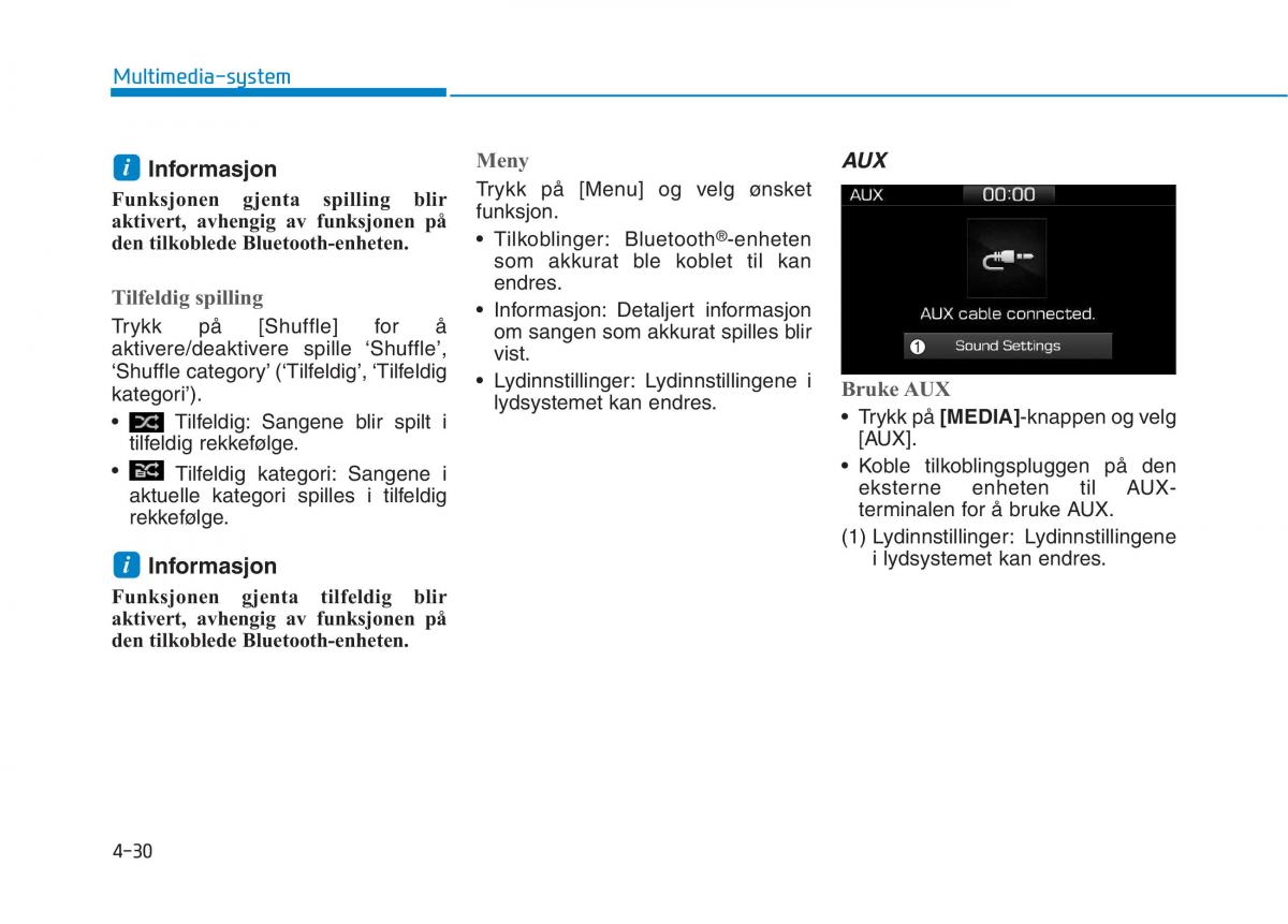 Hyundai Ioniq Electric bruksanvisningen / page 310