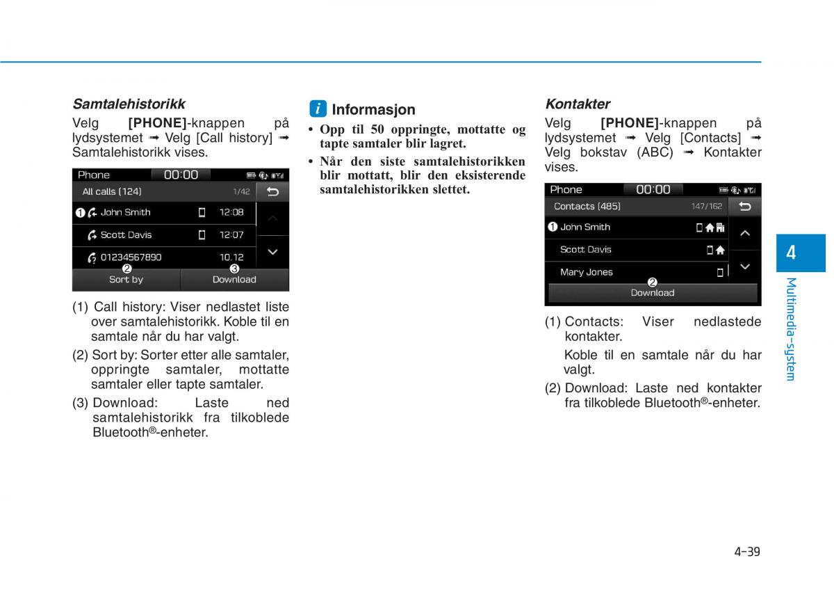 Hyundai Ioniq Electric bruksanvisningen / page 319