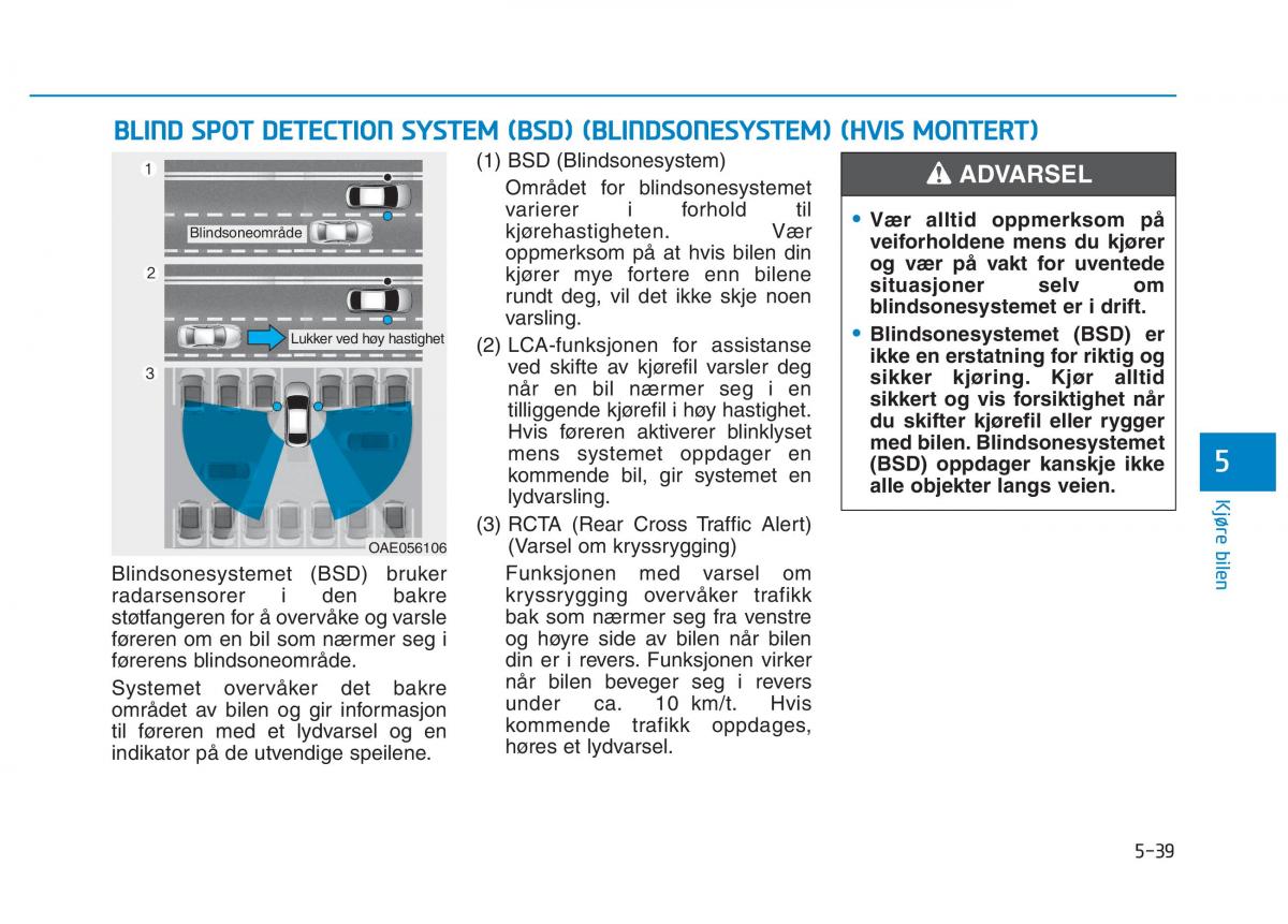 Hyundai Ioniq Electric bruksanvisningen / page 363