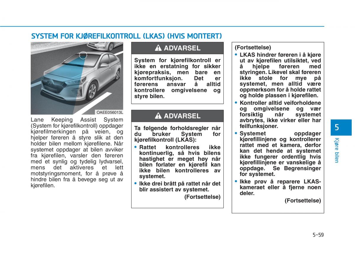 Hyundai Ioniq Electric bruksanvisningen / page 383