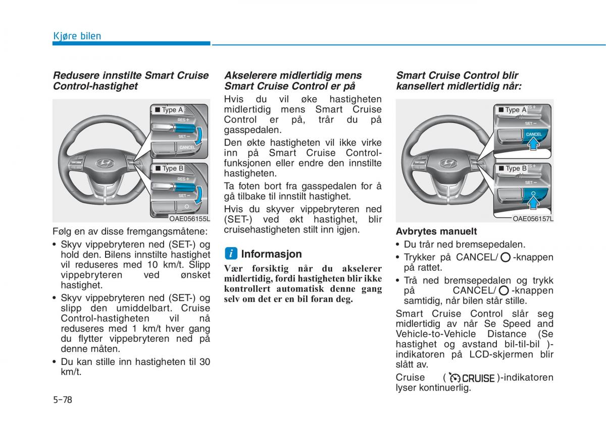 Hyundai Ioniq Electric bruksanvisningen / page 402