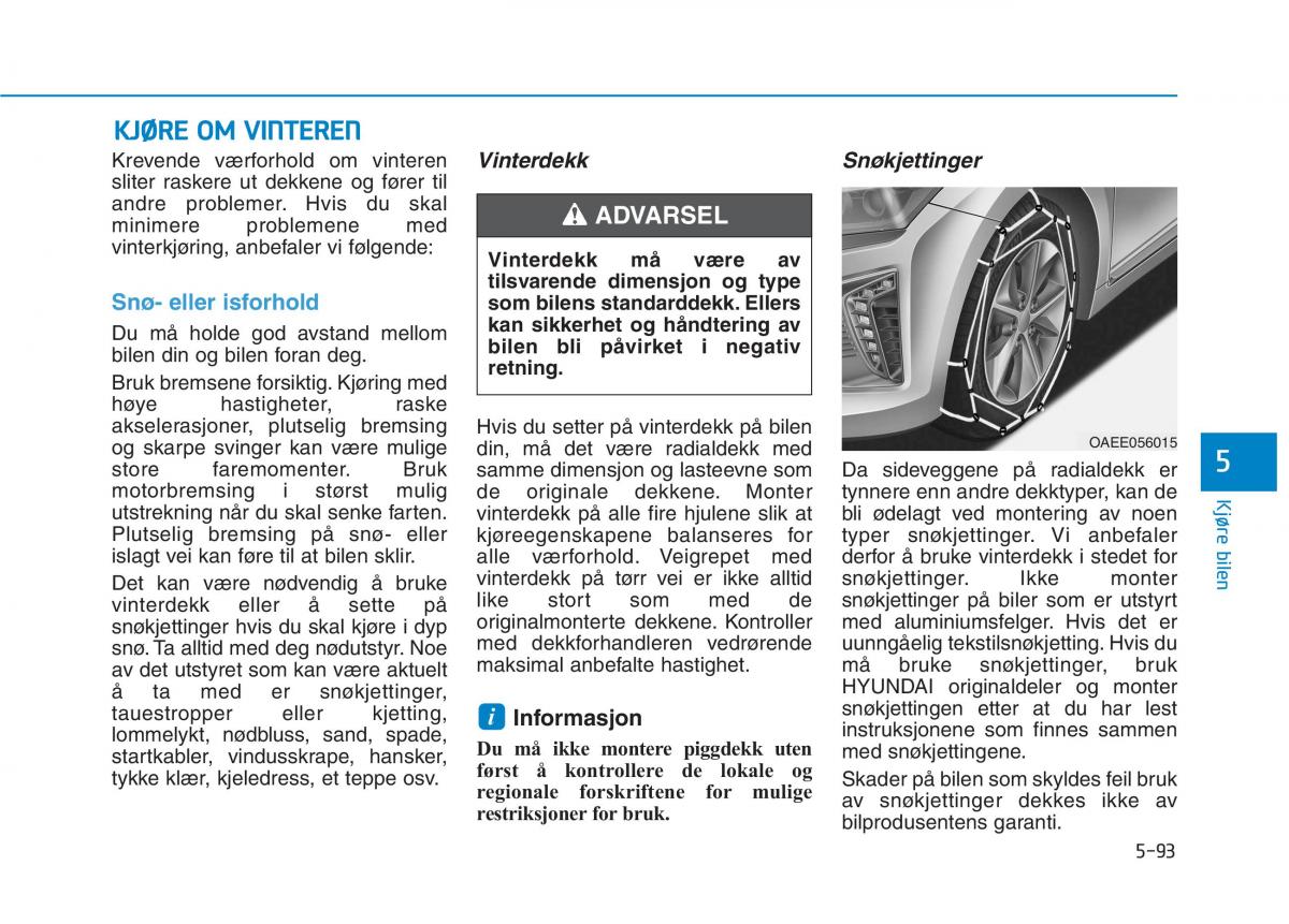 Hyundai Ioniq Electric bruksanvisningen / page 417