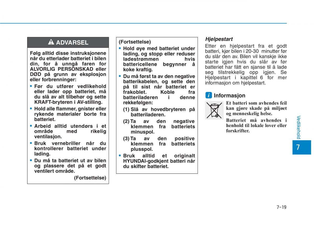 Hyundai Ioniq Electric bruksanvisningen / page 464