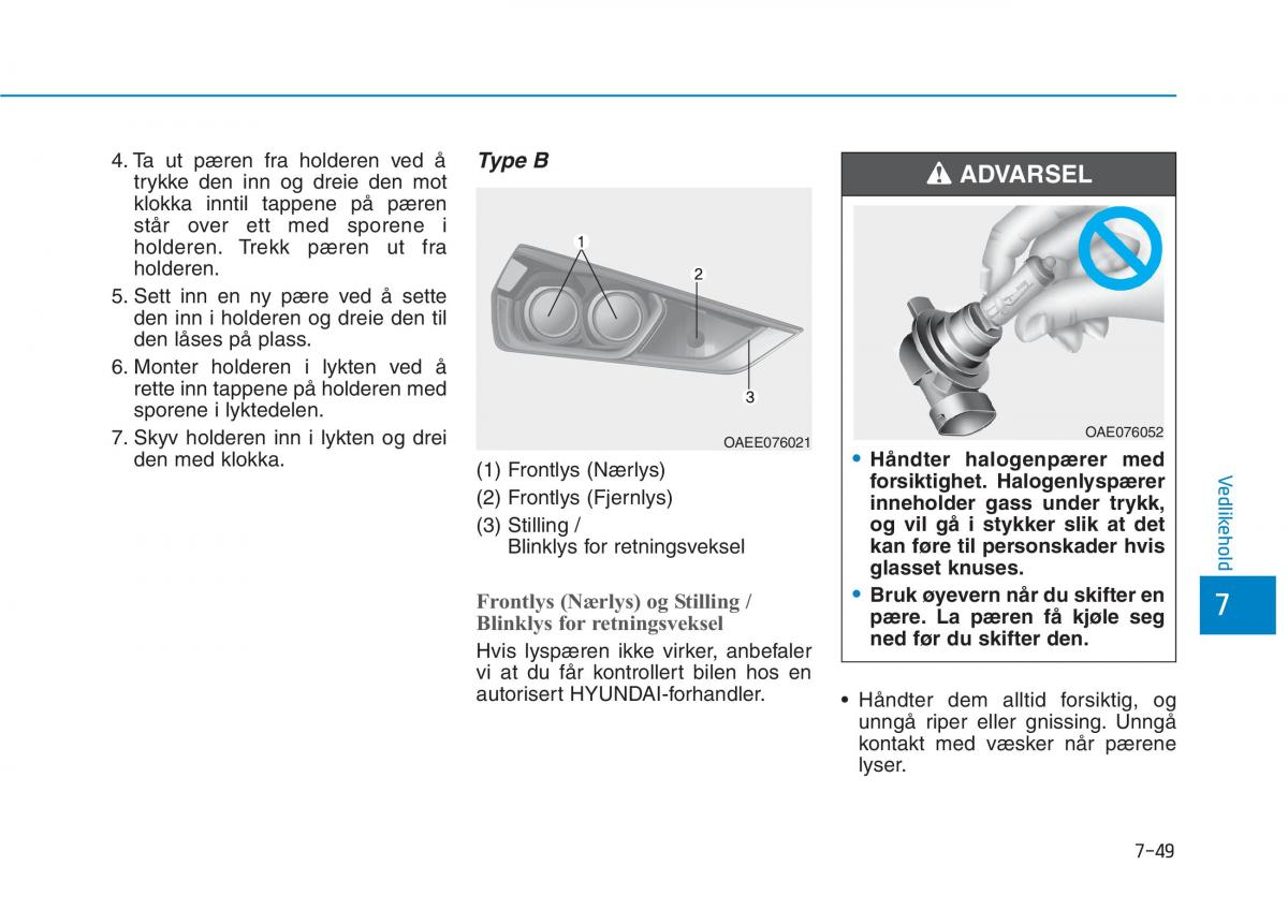 Hyundai Ioniq Electric bruksanvisningen / page 494