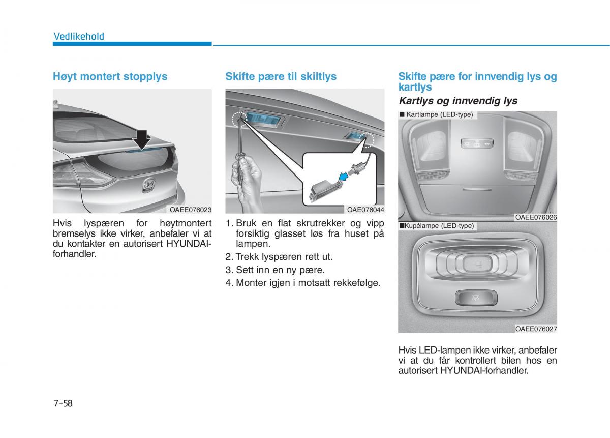 Hyundai Ioniq Electric bruksanvisningen / page 503