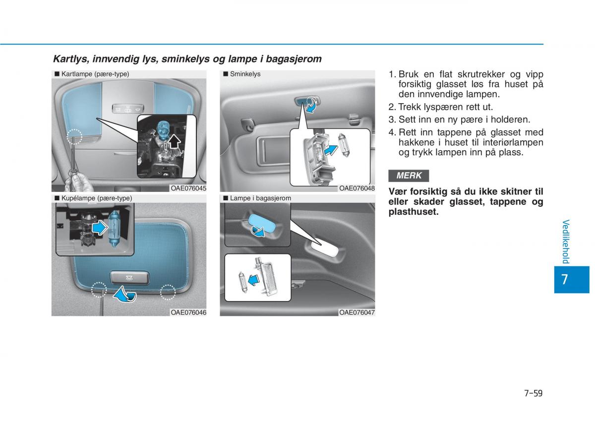 Hyundai Ioniq Electric bruksanvisningen / page 504