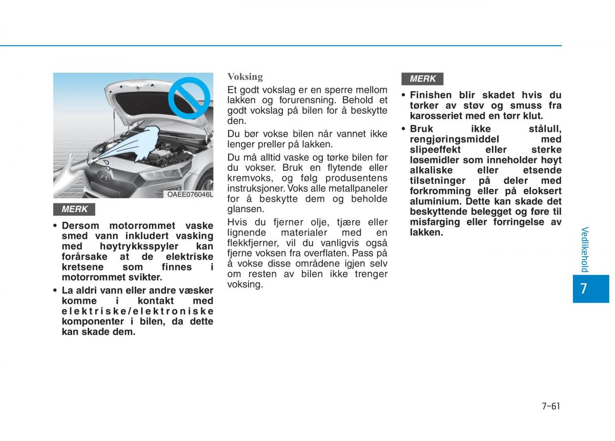 Hyundai Ioniq Electric bruksanvisningen / page 506