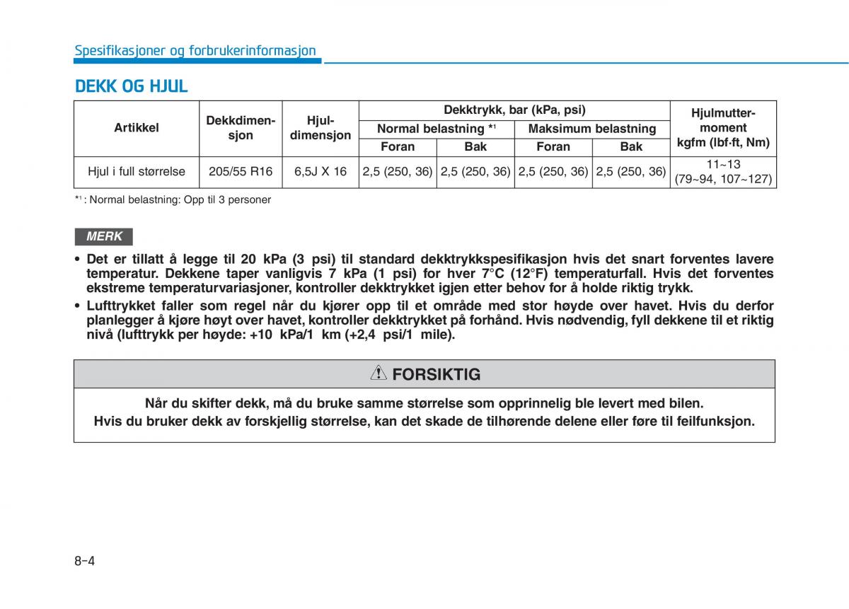 Hyundai Ioniq Electric bruksanvisningen / page 516