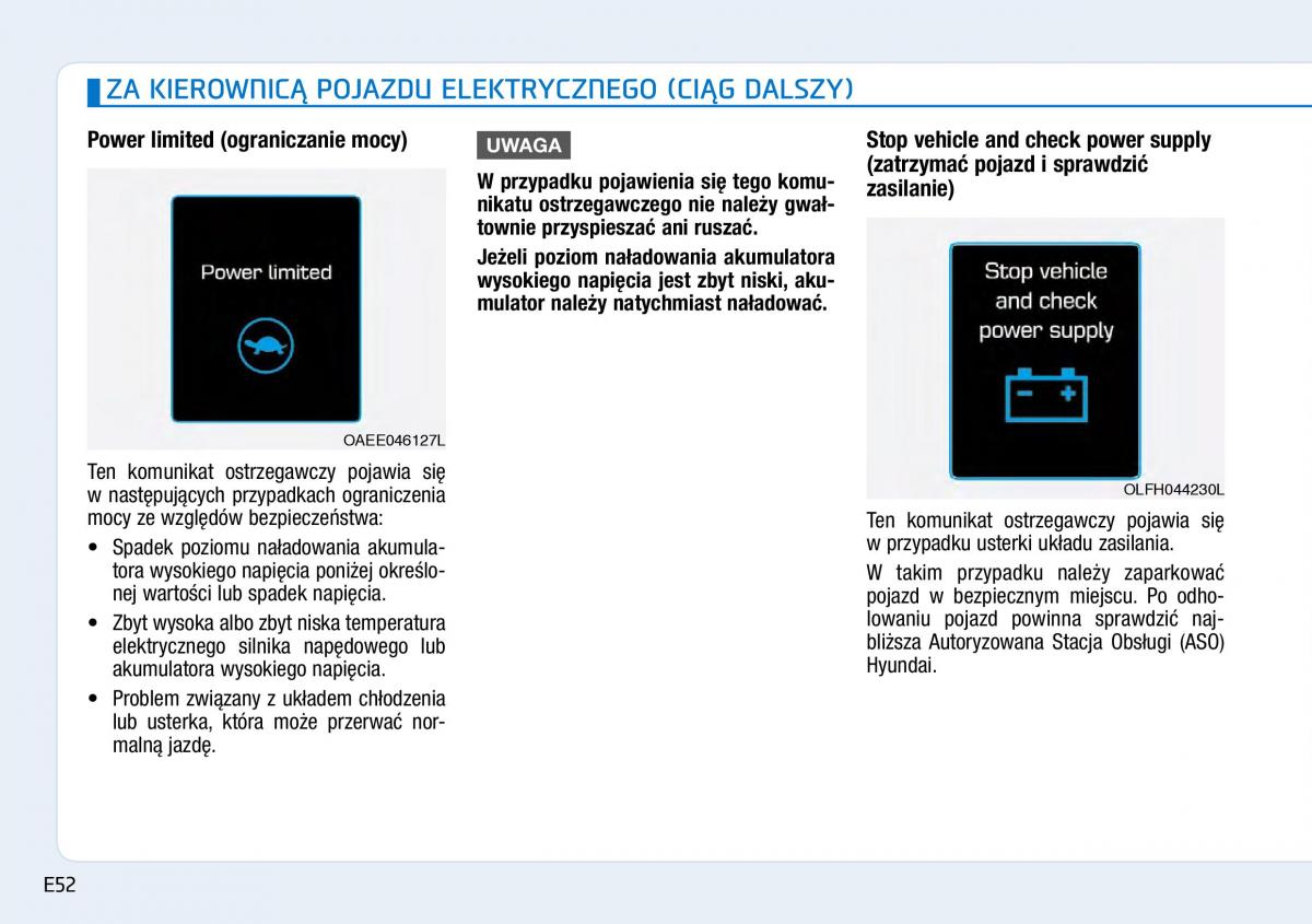 Hyundai Ioniq Electric instrukcja obslugi / page 60