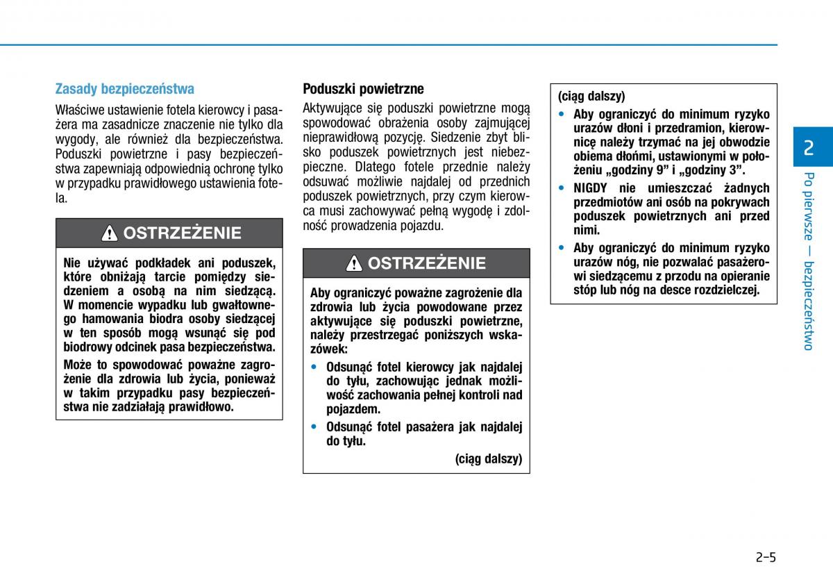 Hyundai Ioniq Electric instrukcja obslugi / page 79