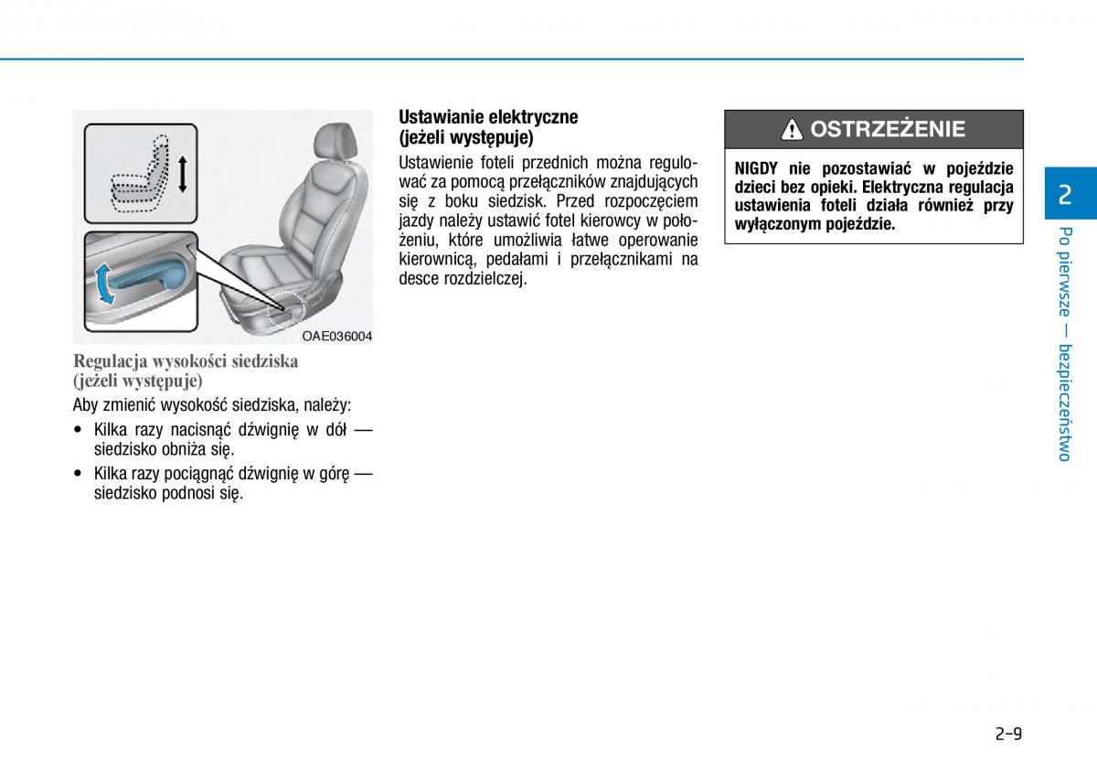 Hyundai Ioniq Electric instrukcja obslugi / page 83