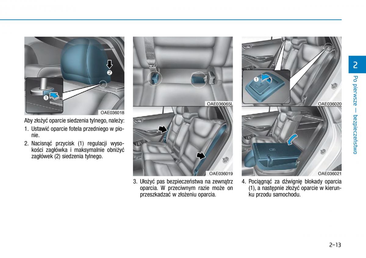 Hyundai Ioniq Electric instrukcja obslugi / page 87