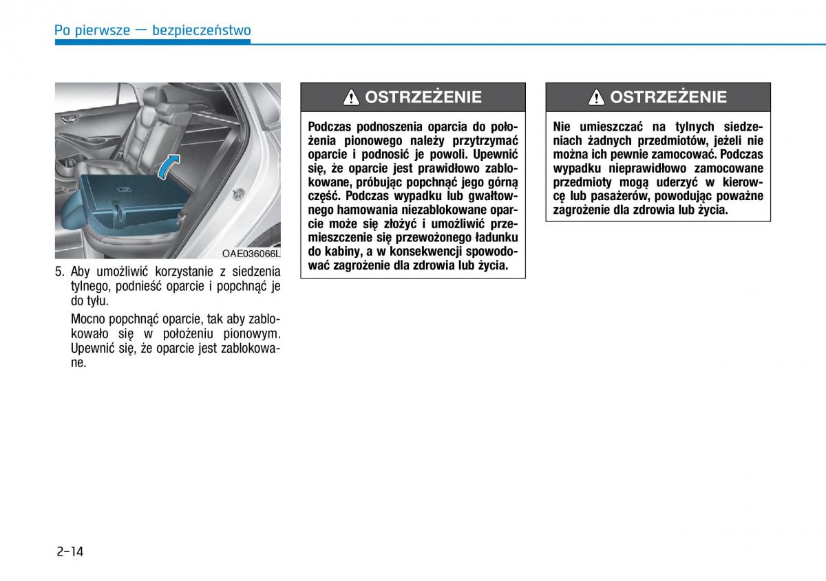 Hyundai Ioniq Electric instrukcja obslugi / page 88