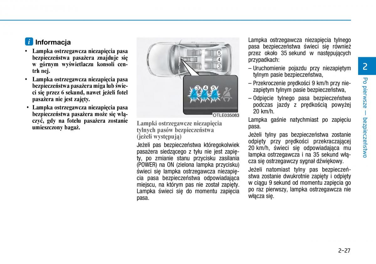 Hyundai Ioniq Electric instrukcja obslugi / page 101