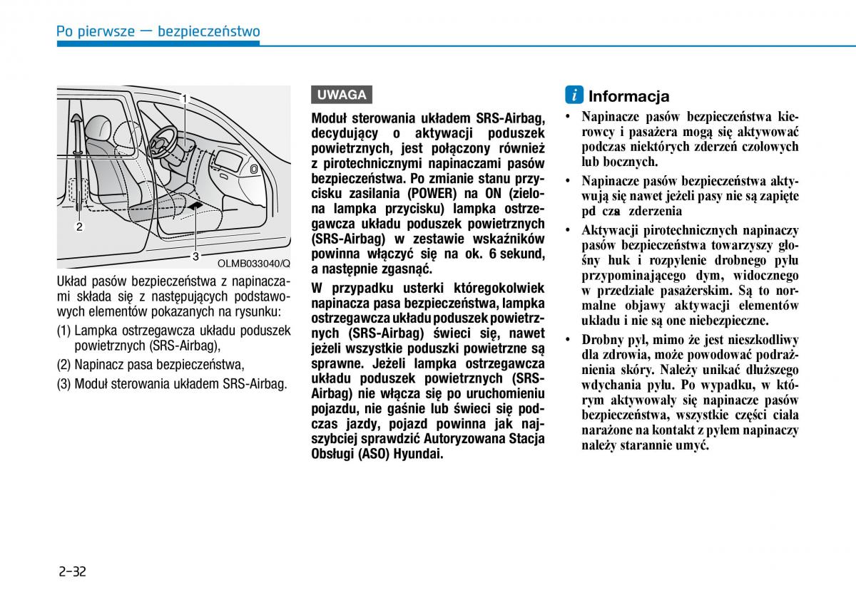 Hyundai Ioniq Electric instrukcja obslugi / page 106