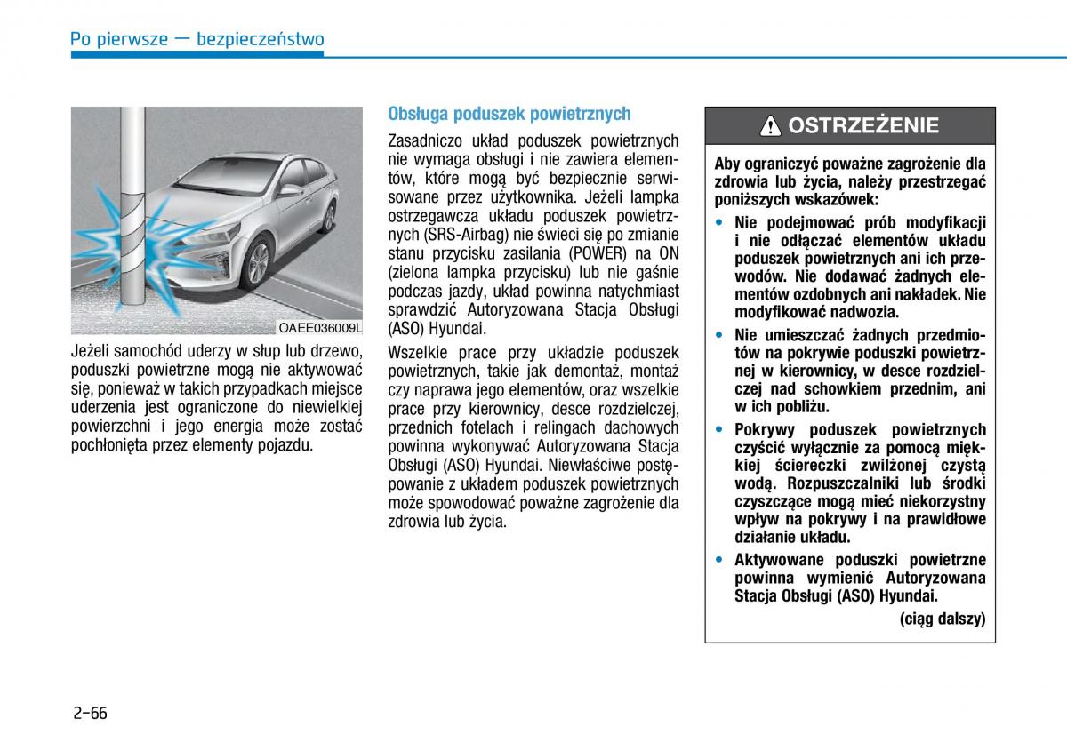 Hyundai Ioniq Electric instrukcja obslugi / page 140