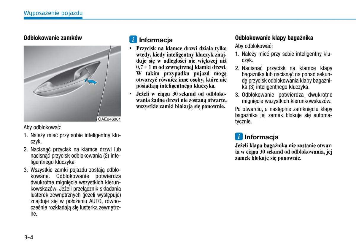 Hyundai Ioniq Electric instrukcja obslugi / page 146