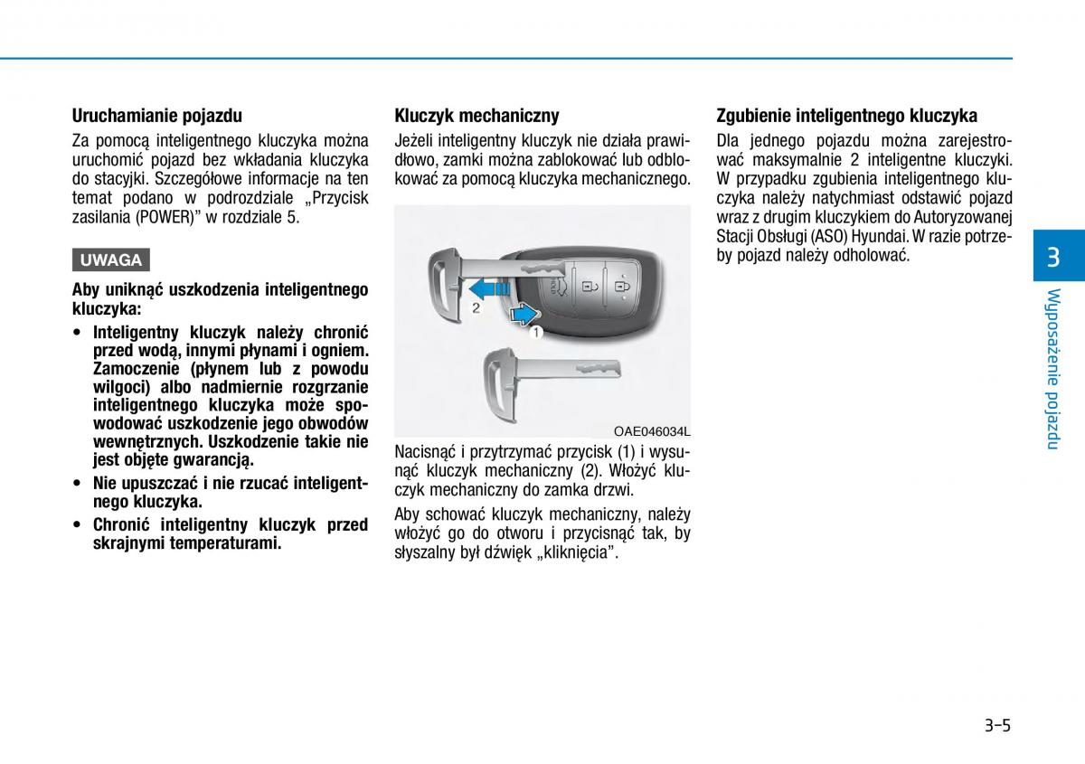 Hyundai Ioniq Electric instrukcja obslugi / page 147