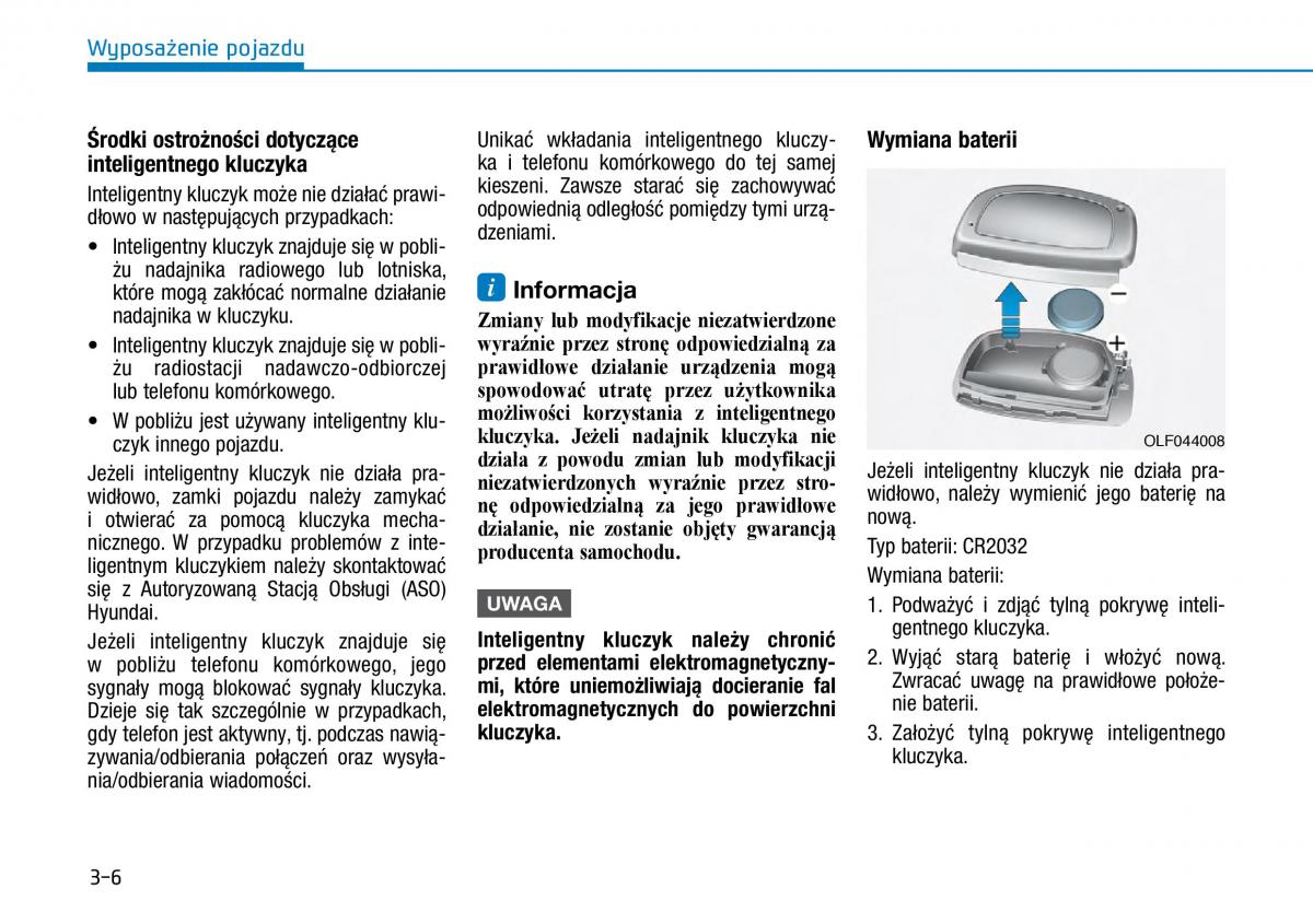 Hyundai Ioniq Electric instrukcja obslugi / page 148