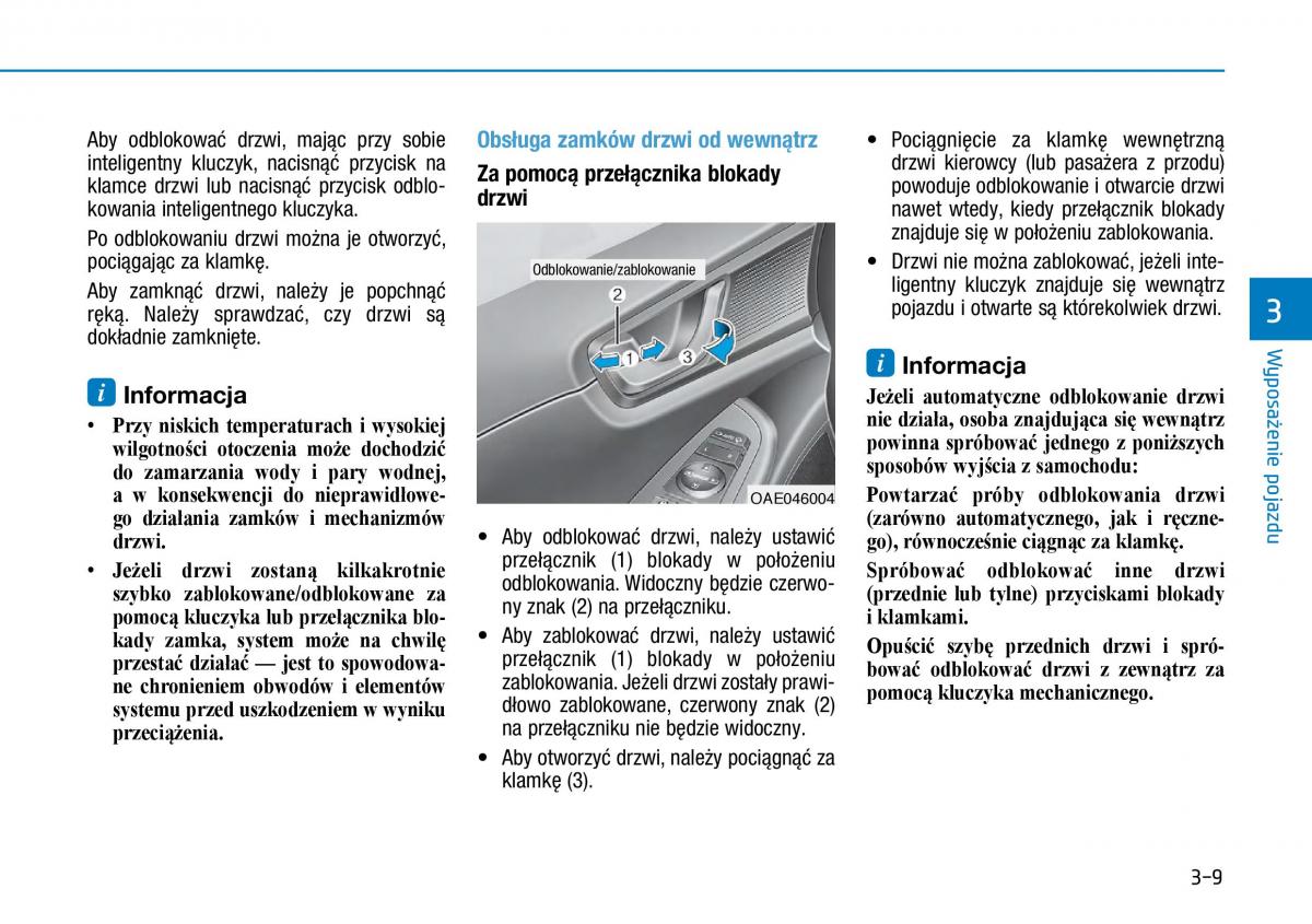 Hyundai Ioniq Electric instrukcja obslugi / page 151