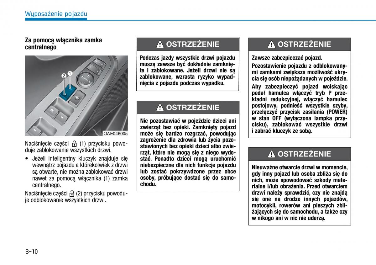 Hyundai Ioniq Electric instrukcja obslugi / page 152