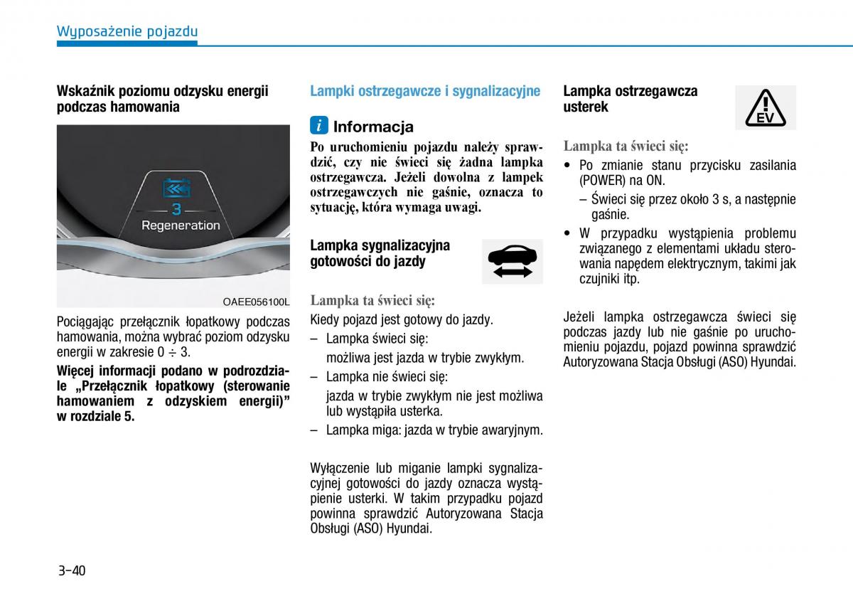 Hyundai Ioniq Electric instrukcja obslugi / page 182