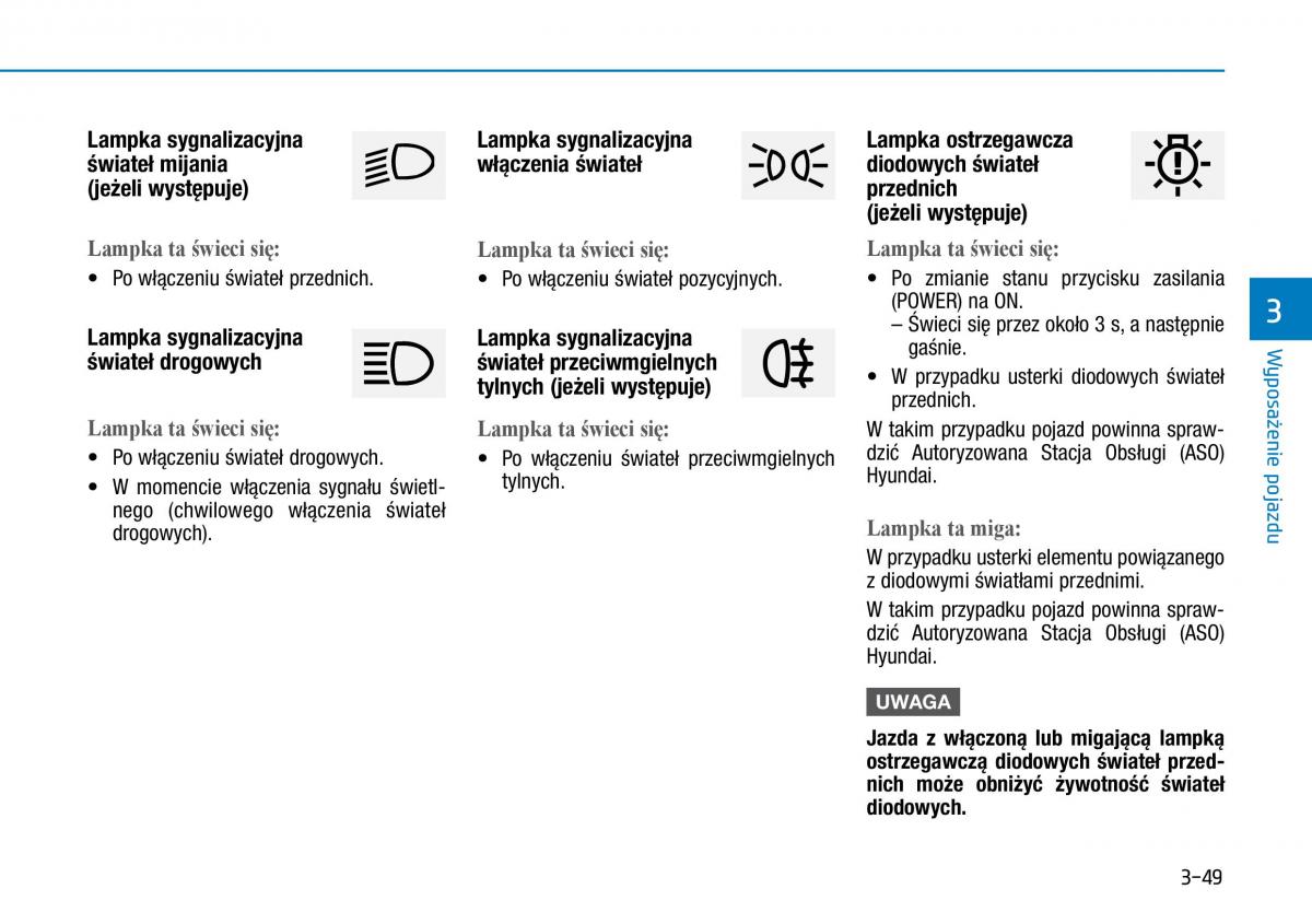 Hyundai Ioniq Electric instrukcja obslugi / page 191