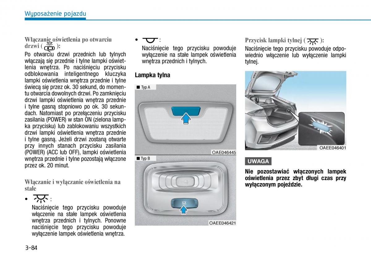 Hyundai Ioniq Electric instrukcja obslugi / page 226