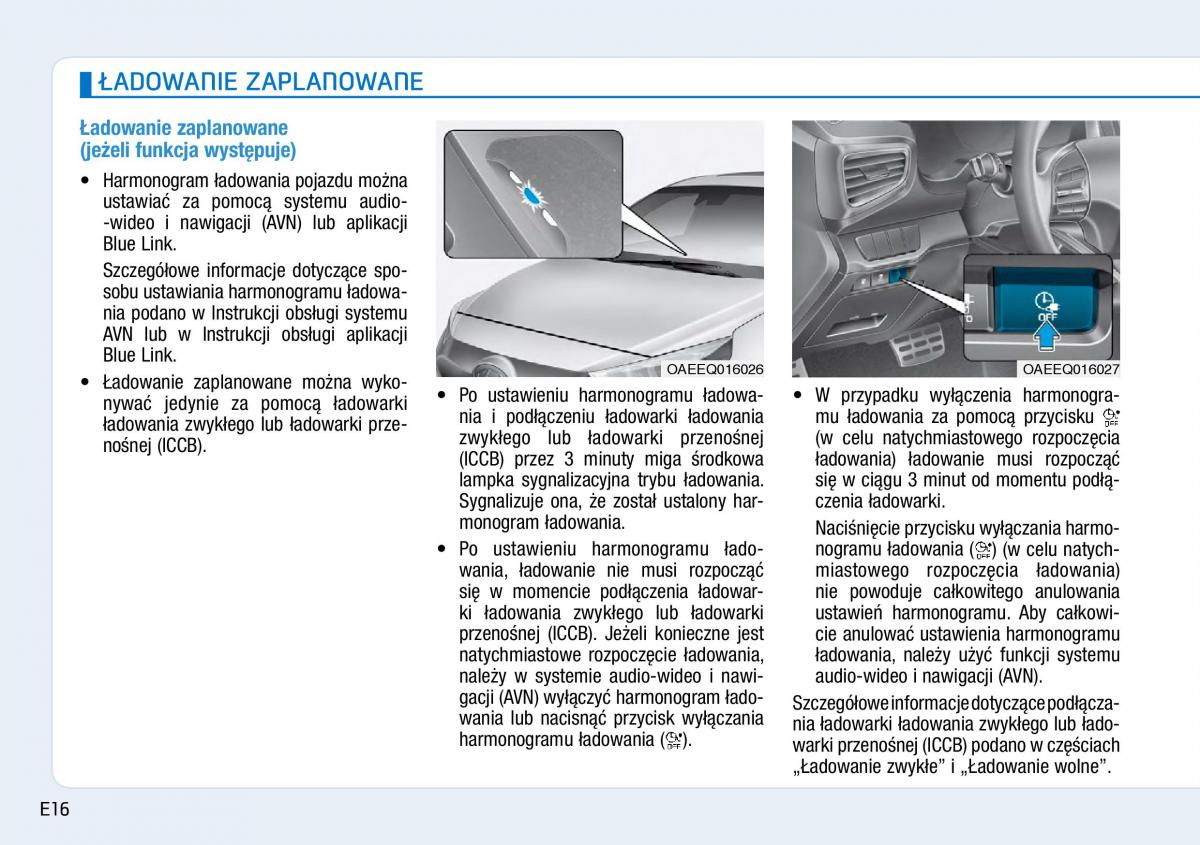 Hyundai Ioniq Electric instrukcja obslugi / page 24