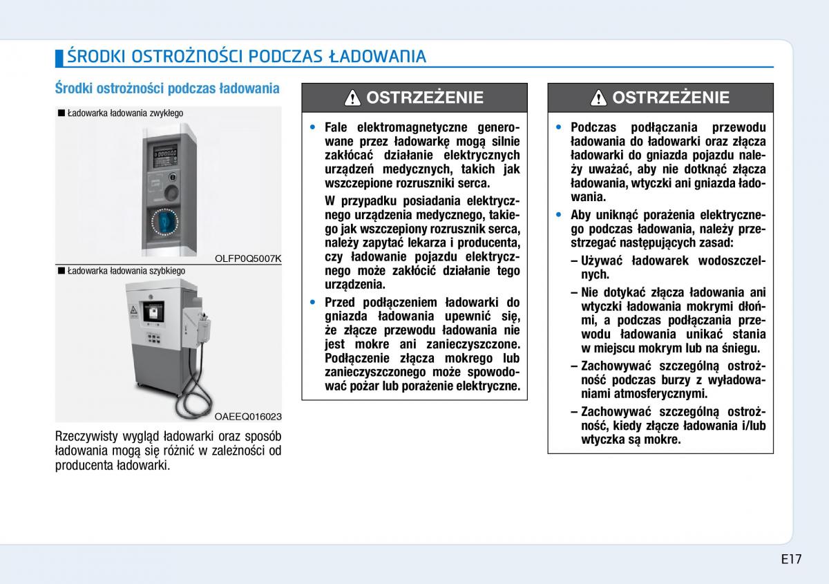 Hyundai Ioniq Electric instrukcja obslugi / page 25