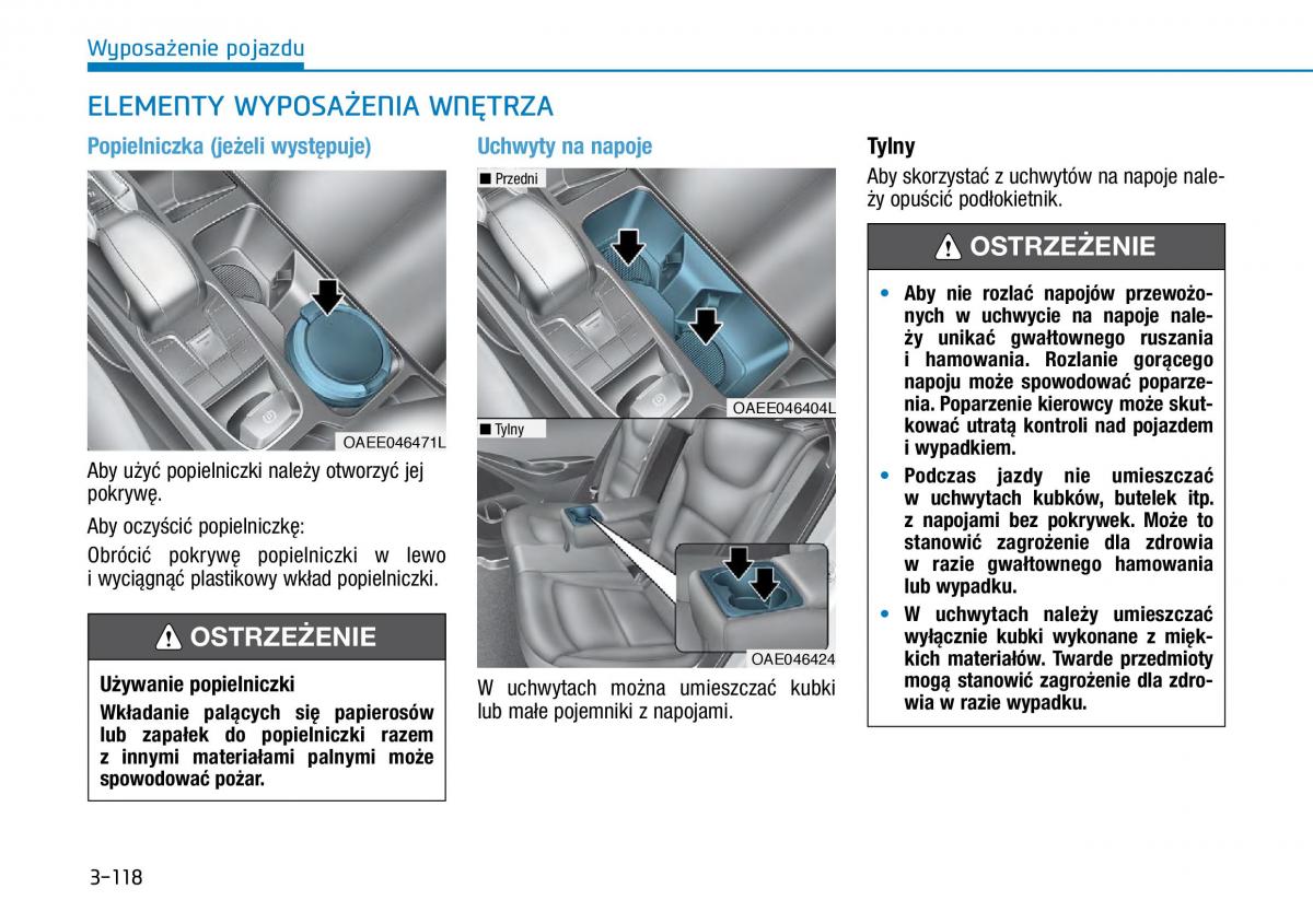 Hyundai Ioniq Electric instrukcja obslugi / page 260