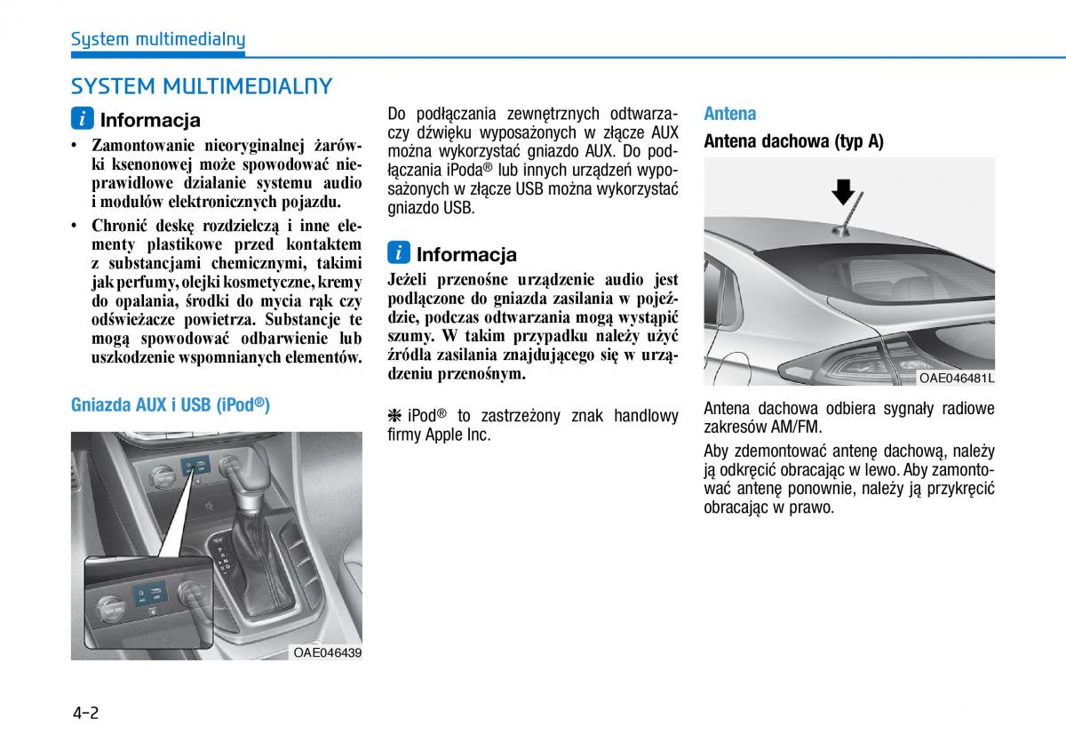 Hyundai Ioniq Electric instrukcja obslugi / page 270