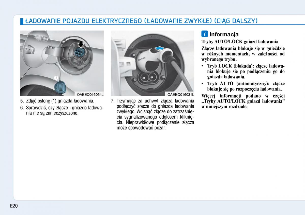 Hyundai Ioniq Electric instrukcja obslugi / page 28