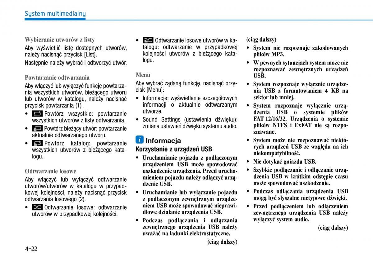 Hyundai Ioniq Electric instrukcja obslugi / page 290