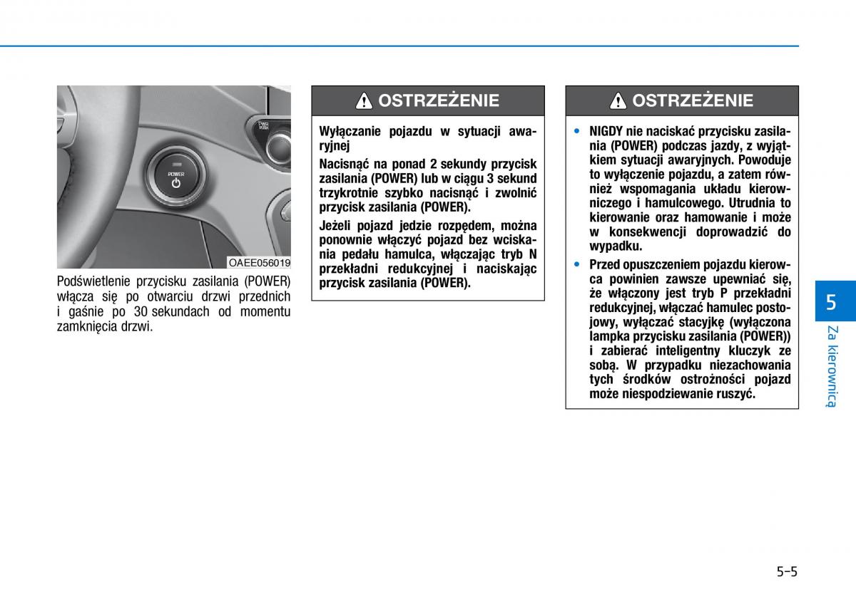 Hyundai Ioniq Electric instrukcja obslugi / page 315