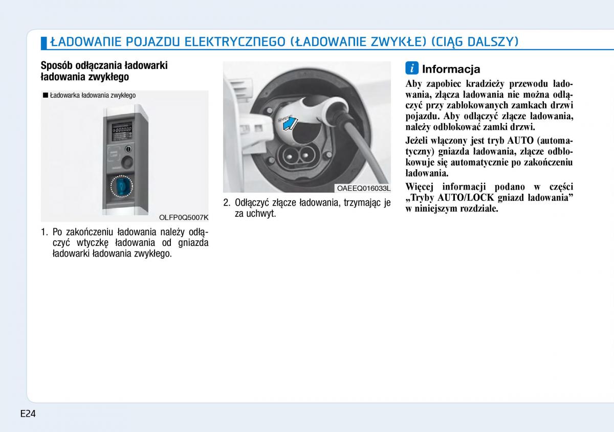 Hyundai Ioniq Electric instrukcja obslugi / page 32