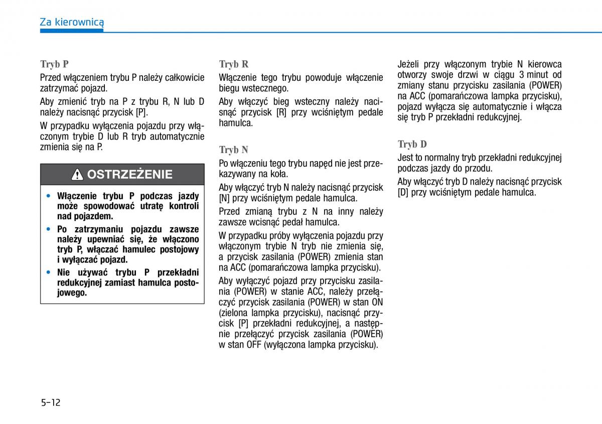 Hyundai Ioniq Electric instrukcja obslugi / page 322