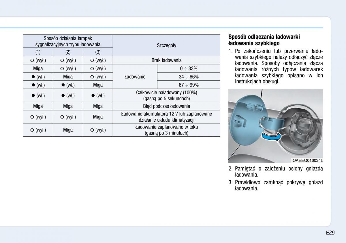 Hyundai Ioniq Electric instrukcja obslugi / page 37