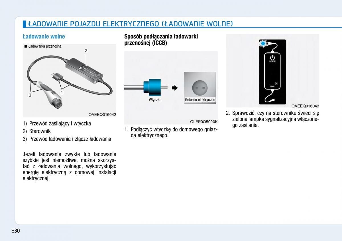 Hyundai Ioniq Electric instrukcja obslugi / page 38