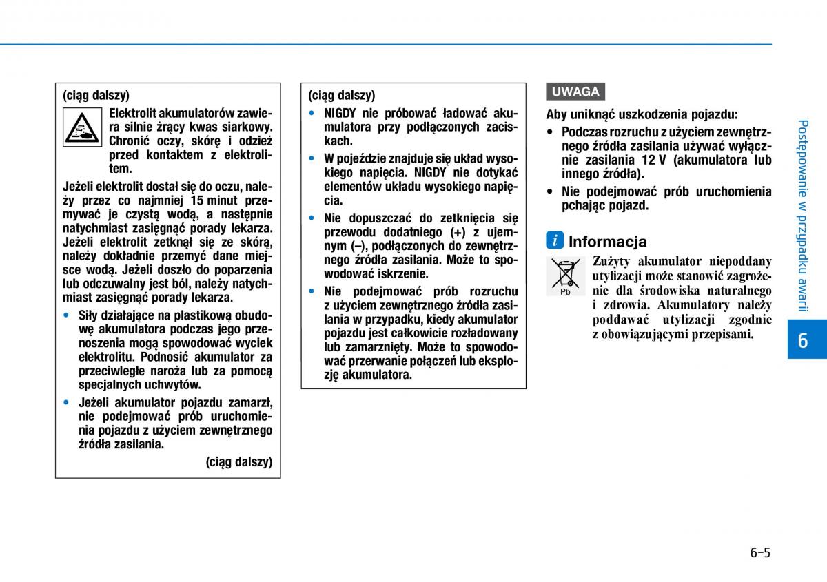 Hyundai Ioniq Electric instrukcja obslugi / page 417