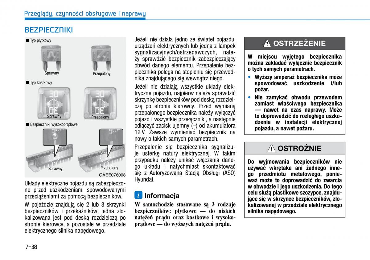 Hyundai Ioniq Electric instrukcja obslugi / page 475