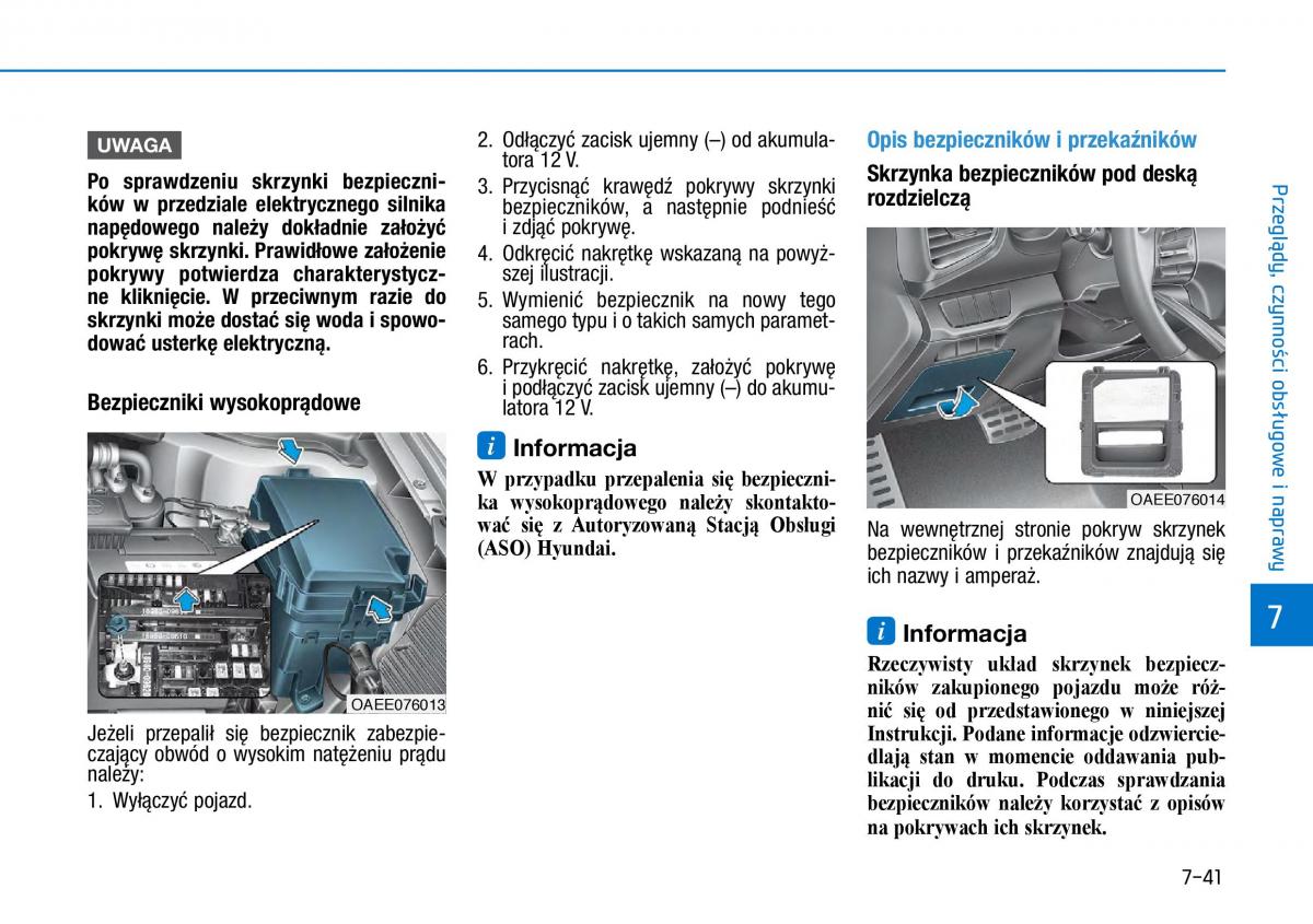 Hyundai Ioniq Electric instrukcja obslugi / page 478