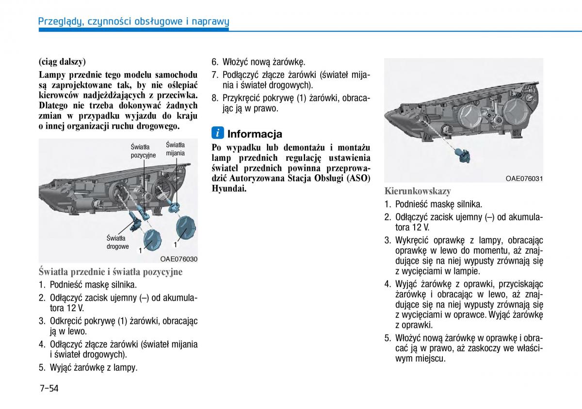 Hyundai Ioniq Electric instrukcja obslugi / page 491