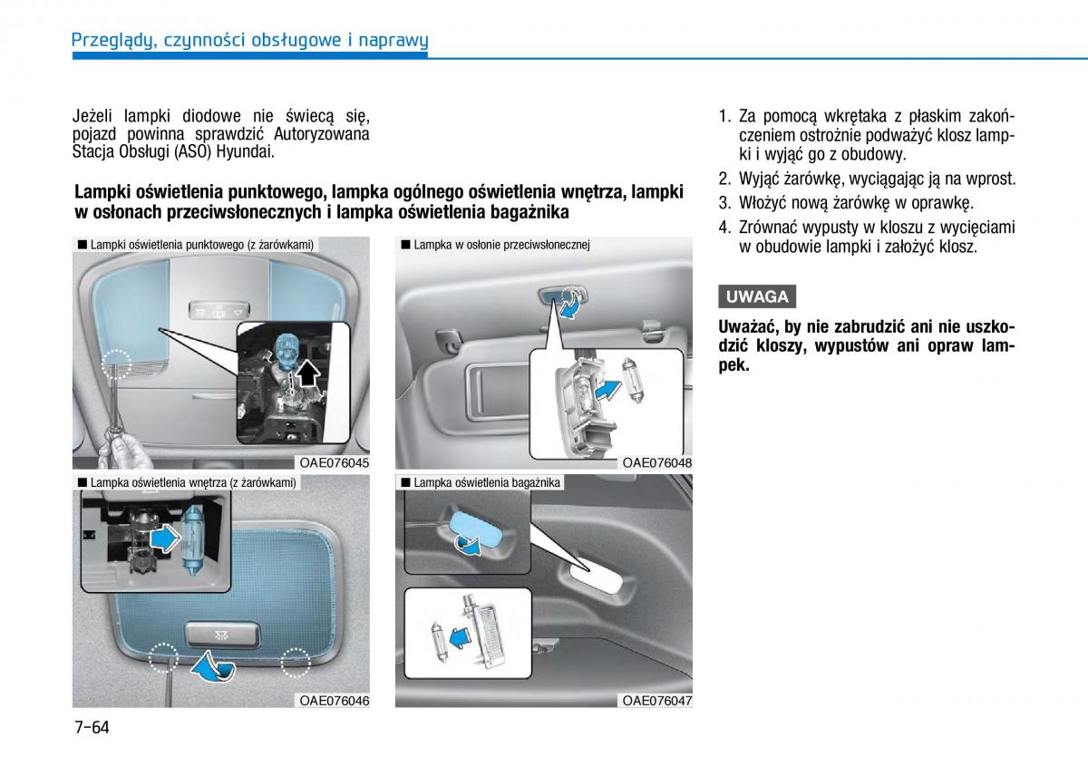 Hyundai Ioniq Electric instrukcja obslugi / page 501