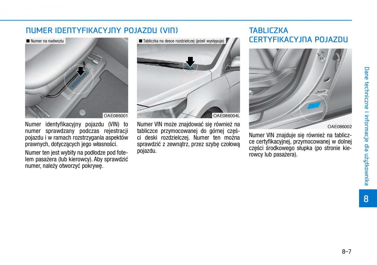 Hyundai Ioniq Electric instrukcja obslugi / page 515