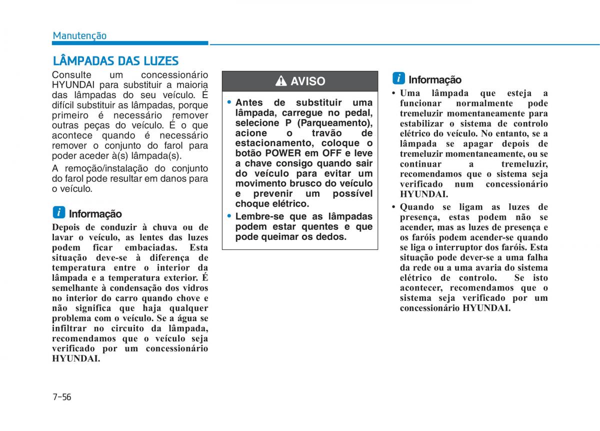 Hyundai Ioniq Electric manual del propietario / page 542