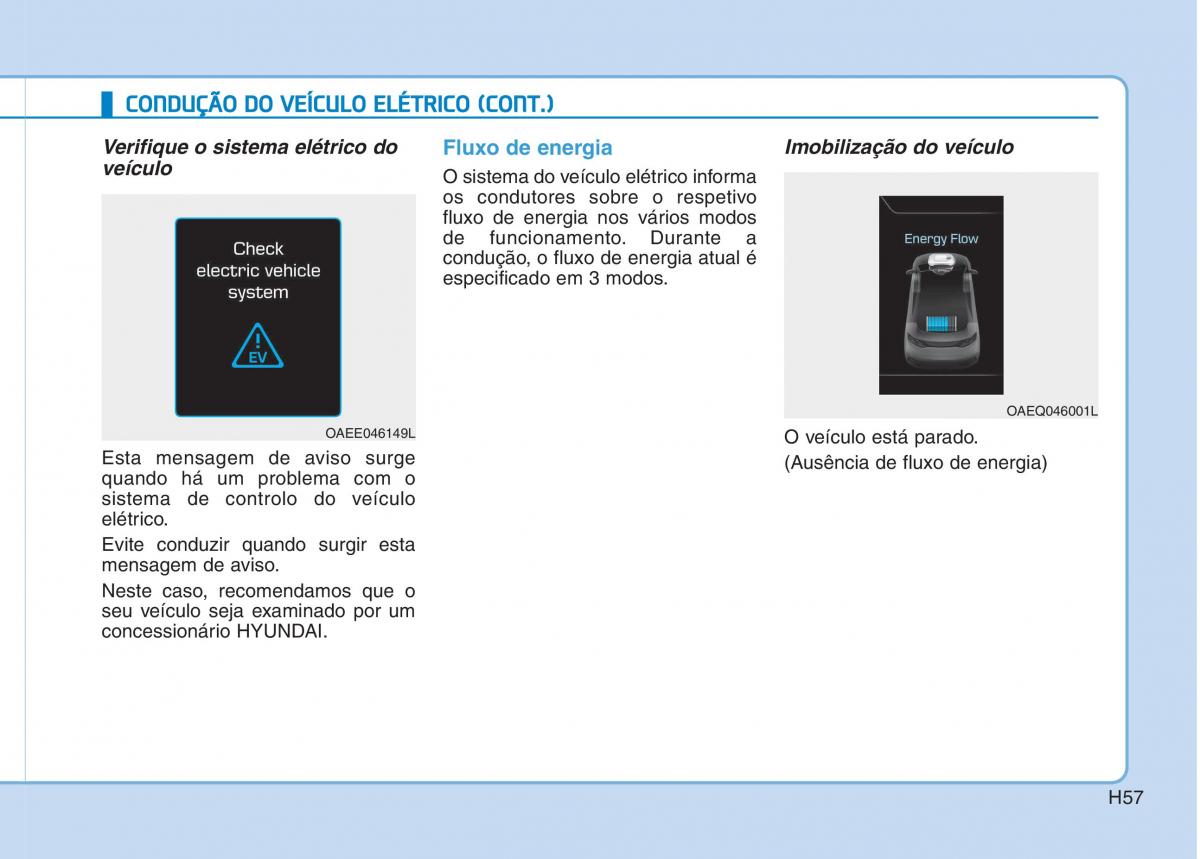 Hyundai Ioniq Electric manual del propietario / page 66