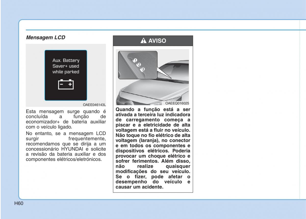 Hyundai Ioniq Electric manual del propietario / page 69