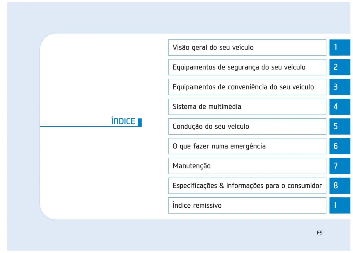 Hyundai Ioniq Electric manual del propietario / page 9